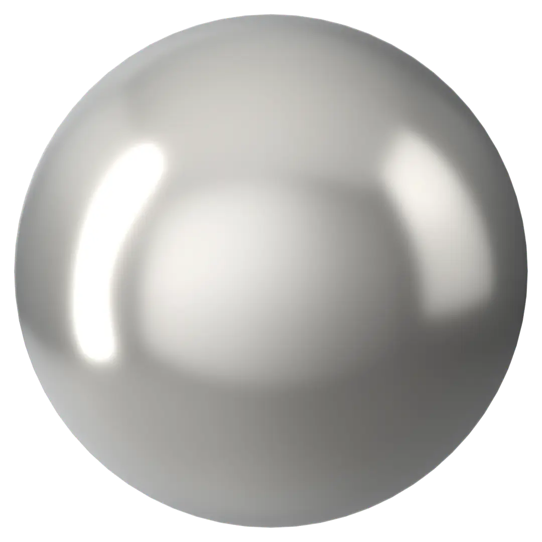 Swarovski Pearls Cabochon (5817) Crystal Light Grey - Bluestreak Crystals