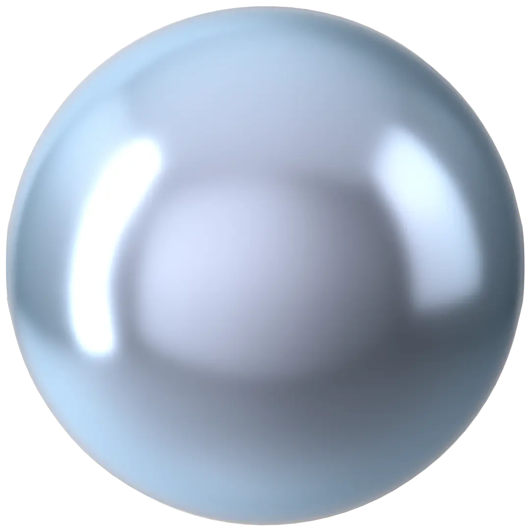 Serinity Pearls Round (5810) Crystal Light Blue - Bluestreak Crystals
