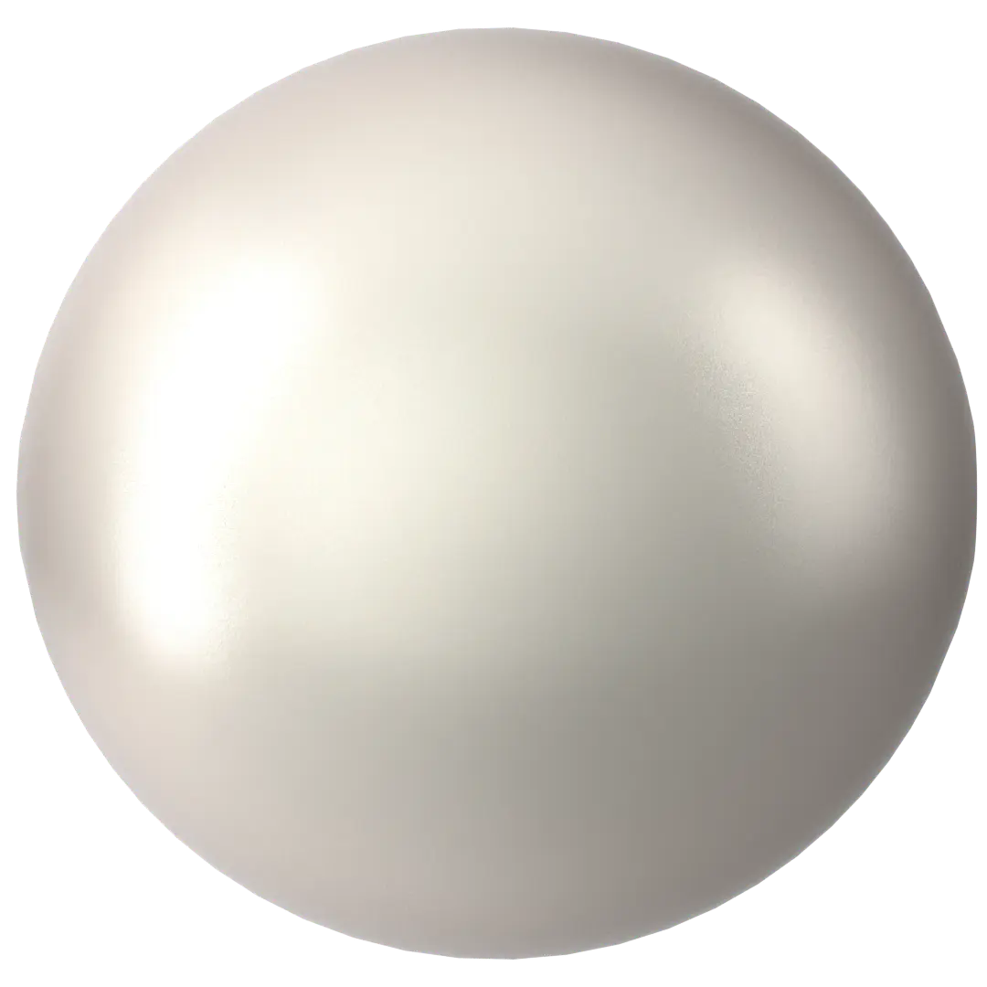 Swarovski Pearls Round Half Drilled (5818) Crystal Iridescent Dove Grey - Bluestreak Crystals