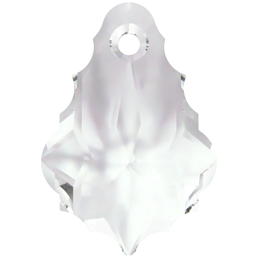Swarovski Pendants Baroque (6090) Crystal - Bluestreak Crystals