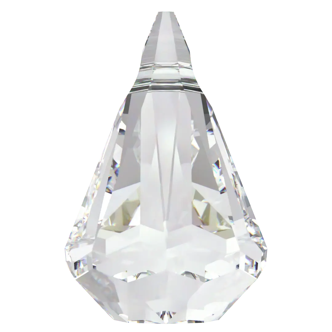 Swarovski Pendants Xirius Raindrop (6022) Crystal - Bluestreak Crystals