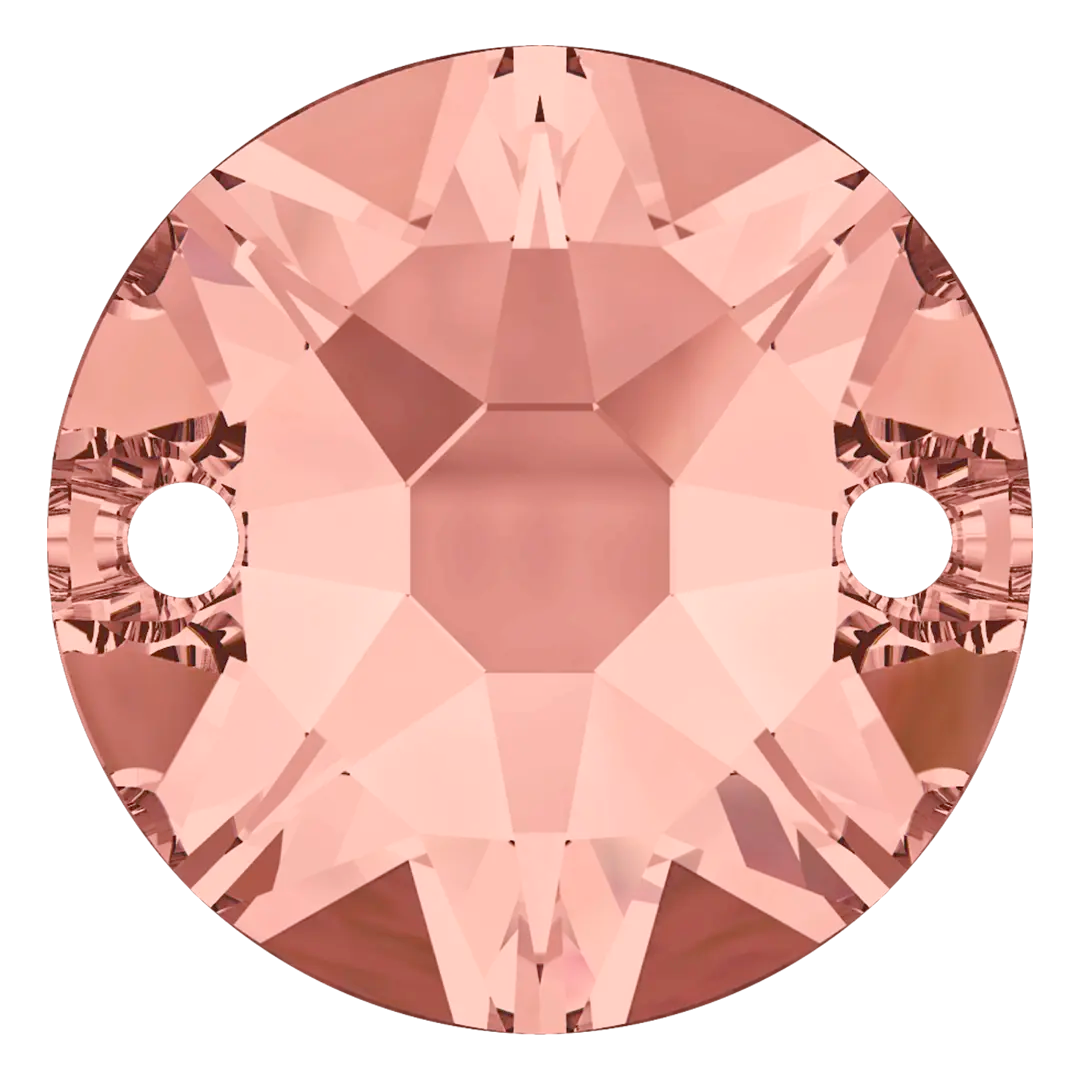 Swarovski Sew On Crystals Xirius (3288) Blush Rose - Bluestreak Crystals