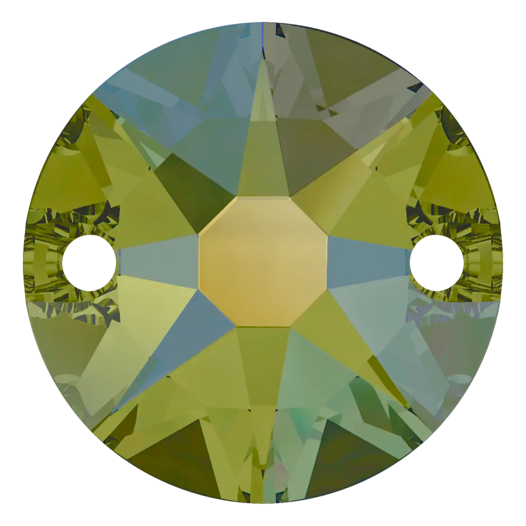 Swarovski Sew On Crystals Xirius (3288) Crystal Iridescent Green - Bluestreak Crystals