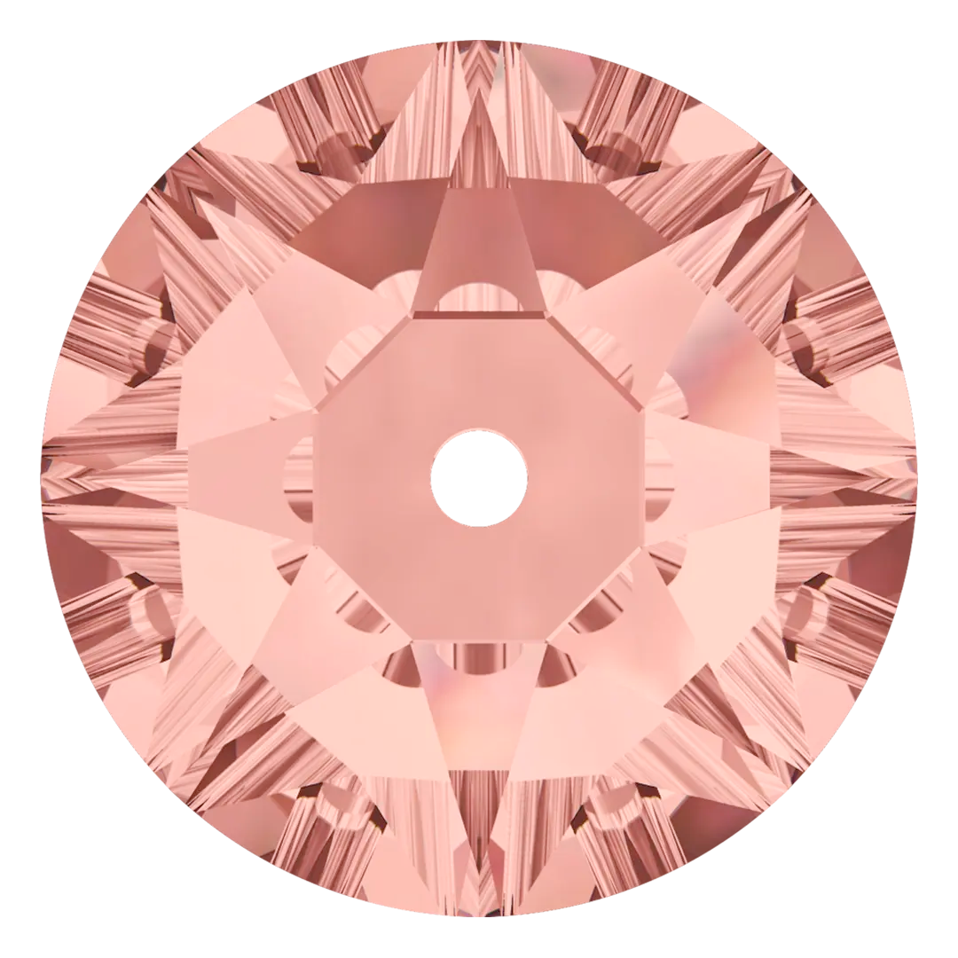 Swarovski Sew On Crystals Xirius Lochrose (3188) Blush Rose - Bluestreak Crystals