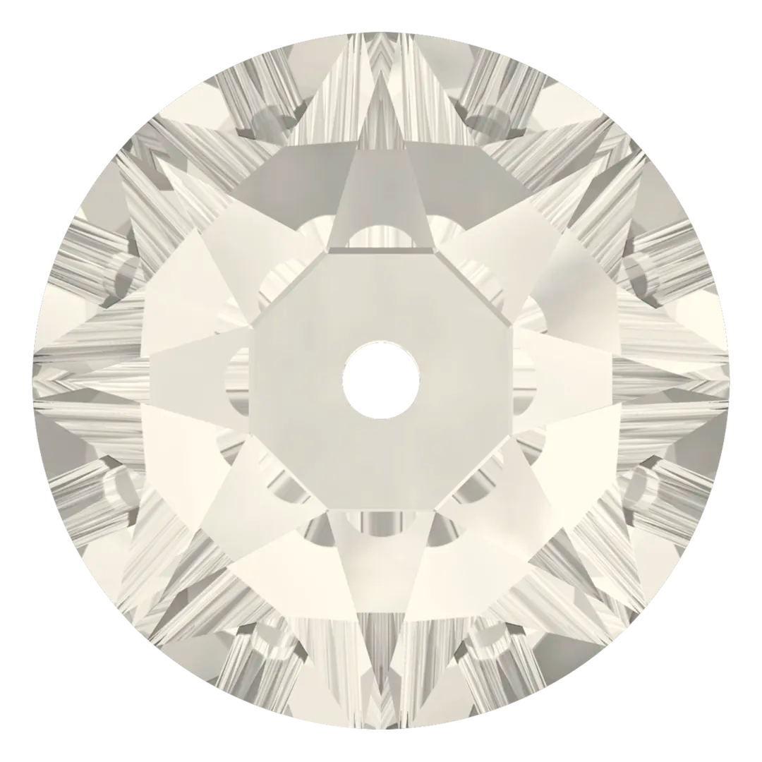 Swarovski Sew On Crystals Xirius Lochrose (3188) Crystal Silver Shade - Bluestreak Crystals
