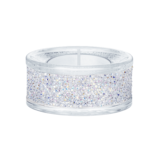 Swarovski Shimmer Tea Light Holder Crystal AB - Bluestreak Crystals