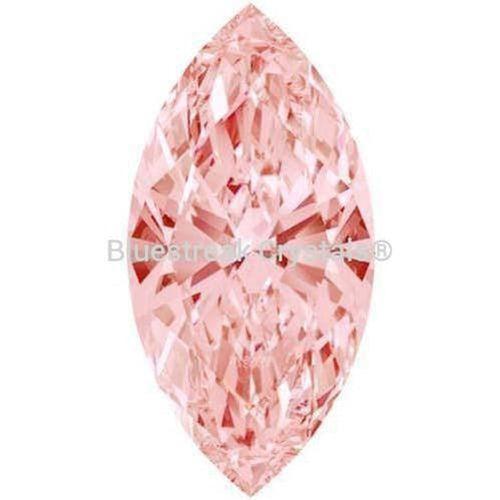 Swarovski Zirconia Marquise Pure Brilliance Cut Fancy Morganite - Bluestreak Crystals