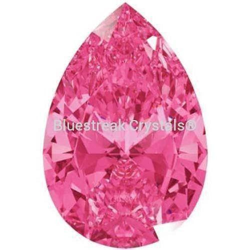 Swarovski Zirconia Pear Pure Brilliance Cut Fancy Pink - Bluestreak Crystals
