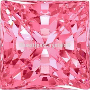 Swarovski Zirconia Square Princess Pure Brilliance Cut Fancy Pink - Bluestreak Crystals