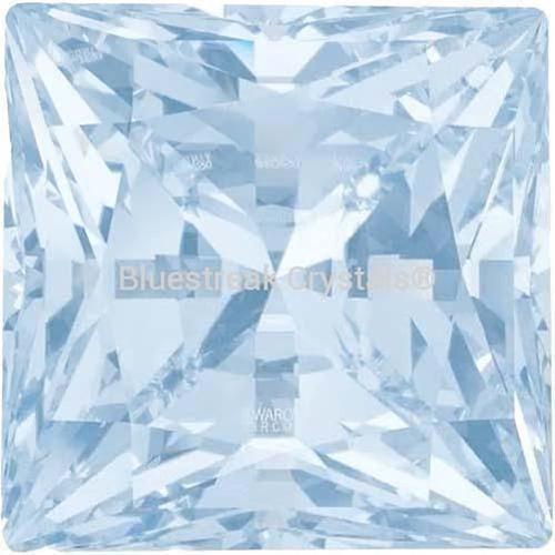 Swarovski Zirconia Square Princess Pure Brilliance Cut Greyish Blue - Bluestreak Crystals