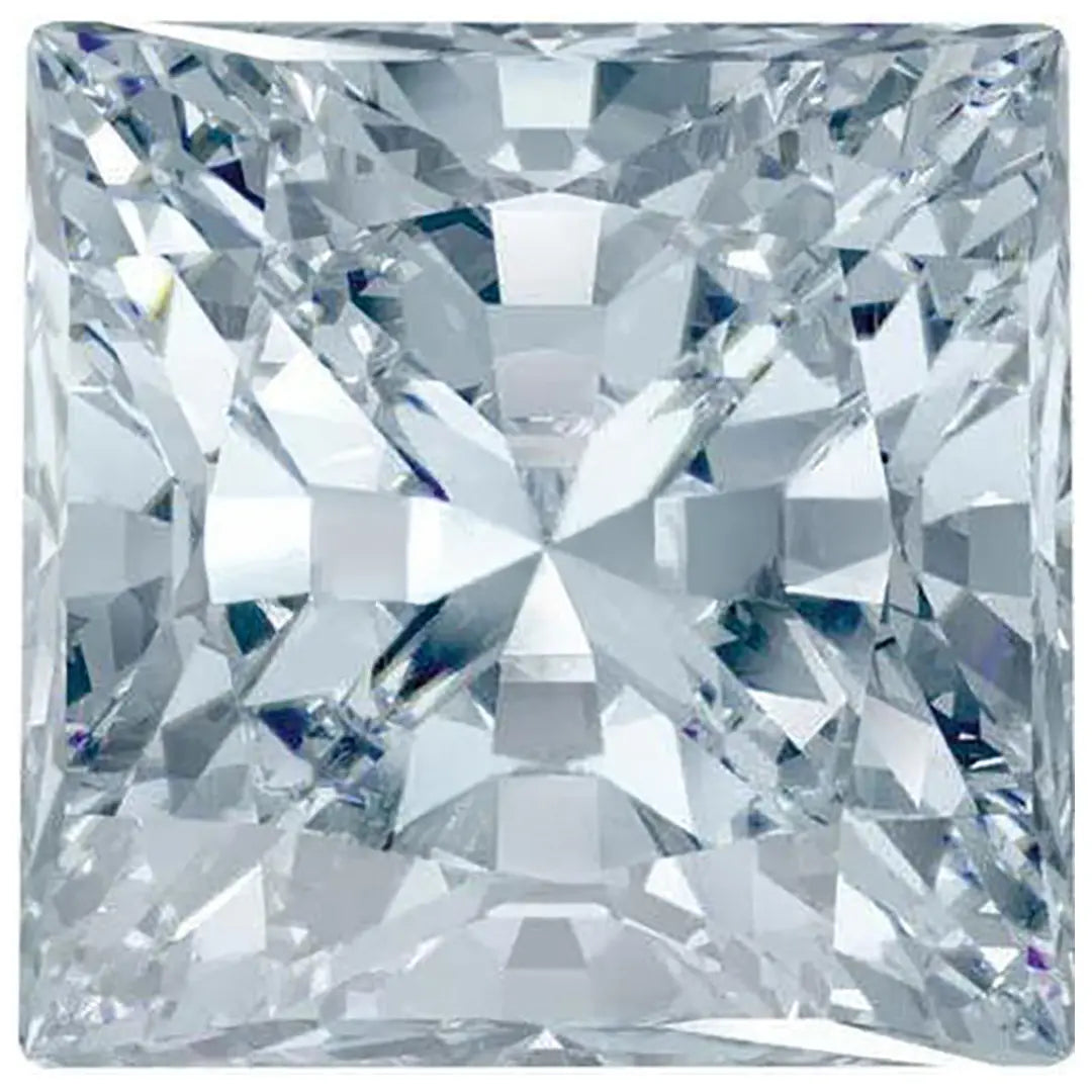 Swarovski Zirconia Square Princess Pure Brilliance Cut White