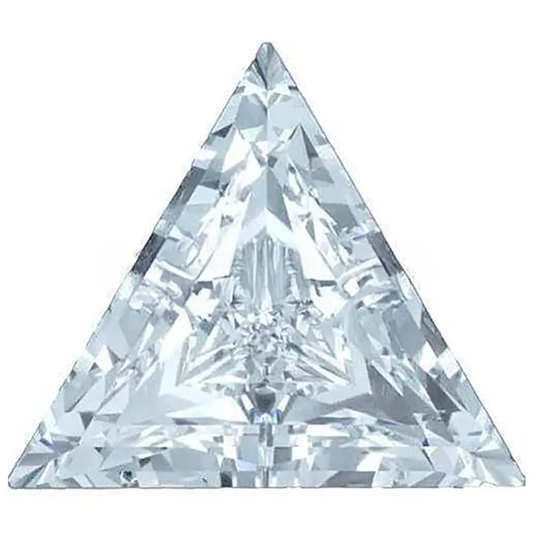 Swarovski Zirconia Triangle Cut Corner Cut White