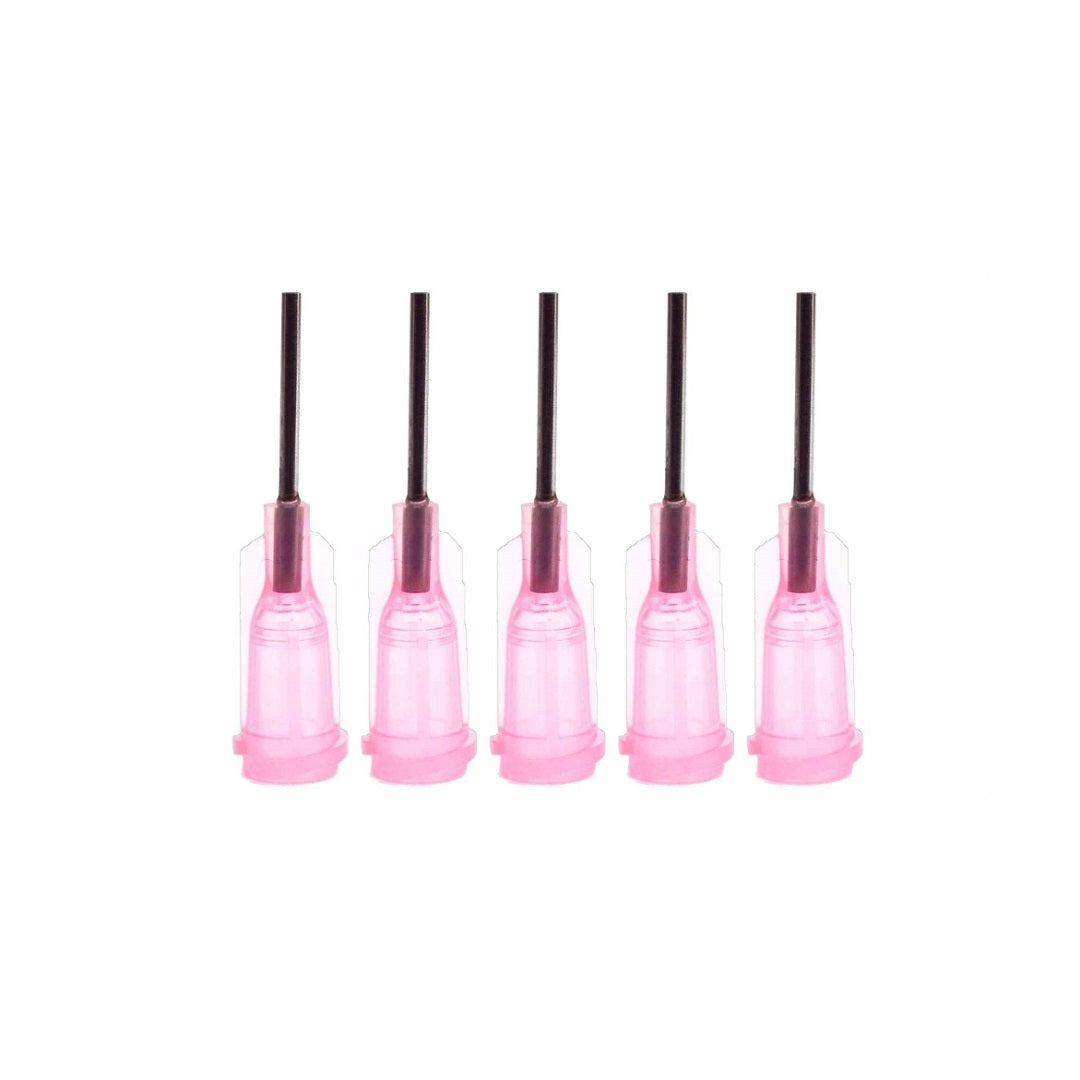 Syringe Dispensing Tips Pink 18 Gauge - Bluestreak Crystals