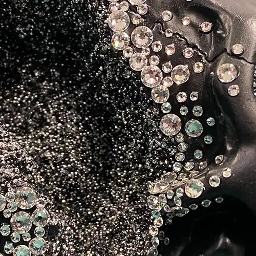 Decorate A Skull With Faerie Preciosa Crystals For Halloween