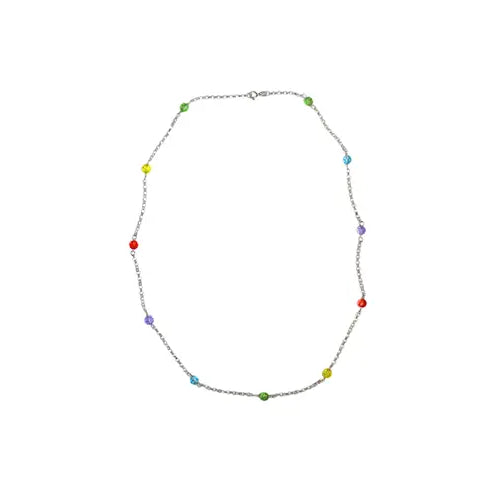 Preciosa Rainbow Bead Necklace Project