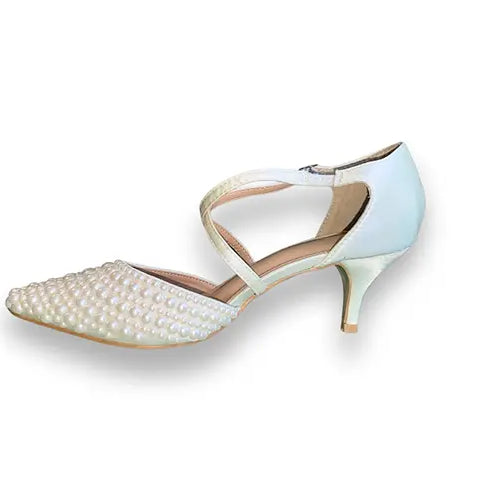 Bridal Shoe Embellishment Project With Serinity Cabochon Pearls