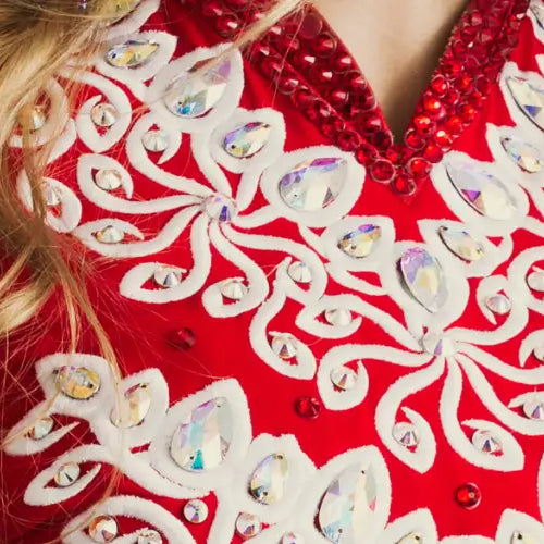 Irish Dance Dress Sparkle With Swarovski Sew-On Crystals