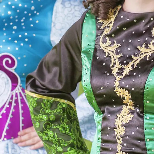 How to Embellish Irish Dance Dress on a Budget