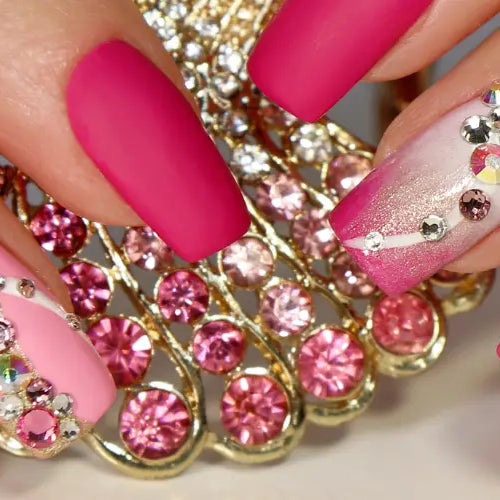 Preciosa Crystal Nails: Simple but Beautiful Designs