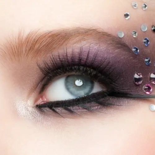 Your Guide to Swarovski Flatback Rhinestone Makeup