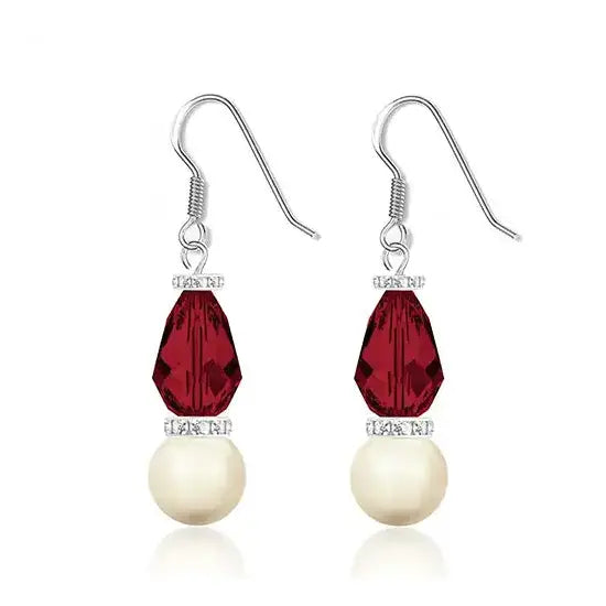 Santa Earrings Jewellery Project With Serinity Crystals