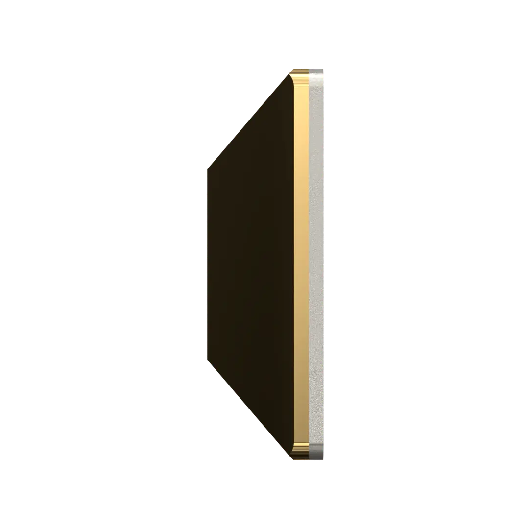 Serinity Hotfix Flat Back Crystals Square (2400) Crystal Aurum