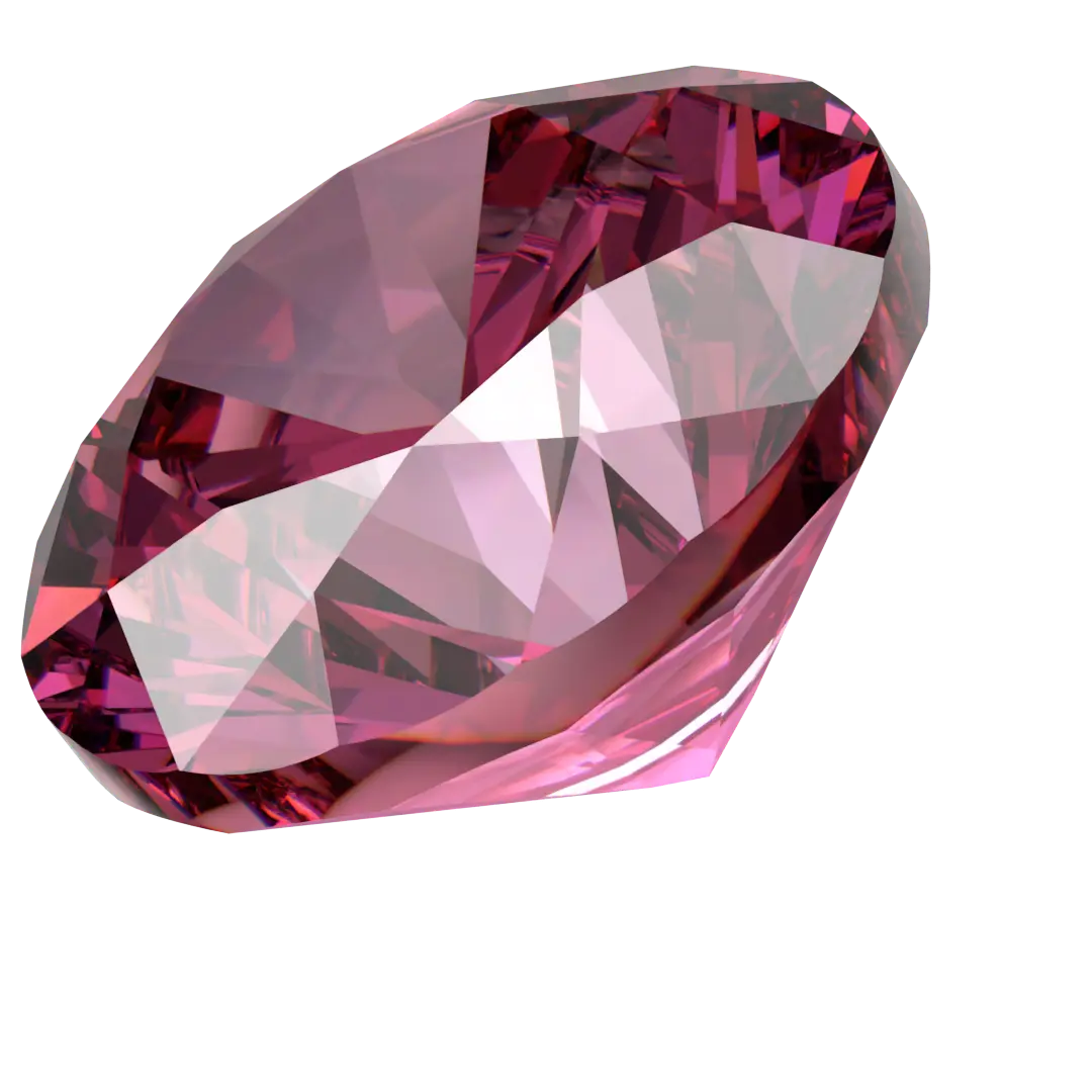 Swarovski Zirconia Round Pure Brilliance Cut Red