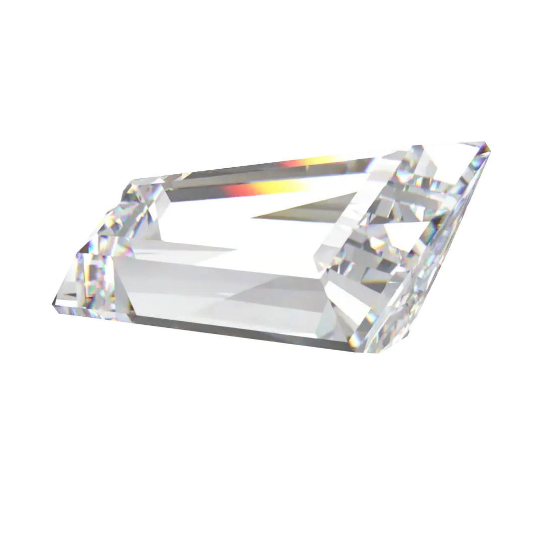 Swarovski Zirconia Tapered Baguette Cut White