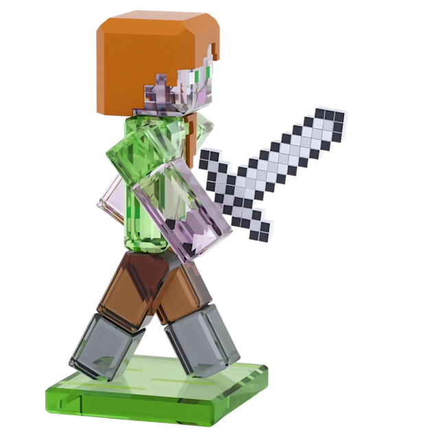 Swarovski Minecraft Alex