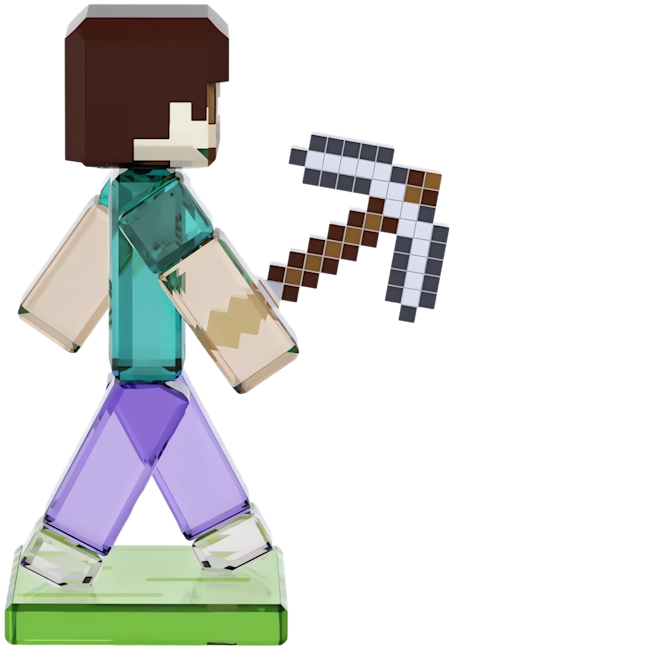 Swarovski Minecraft Steve