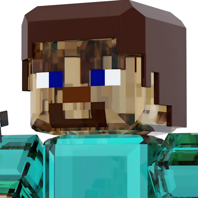 Swarovski Minecraft Steve