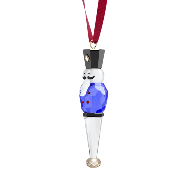 Swarovski Holiday Cheers Nutcracker Ornament Blue