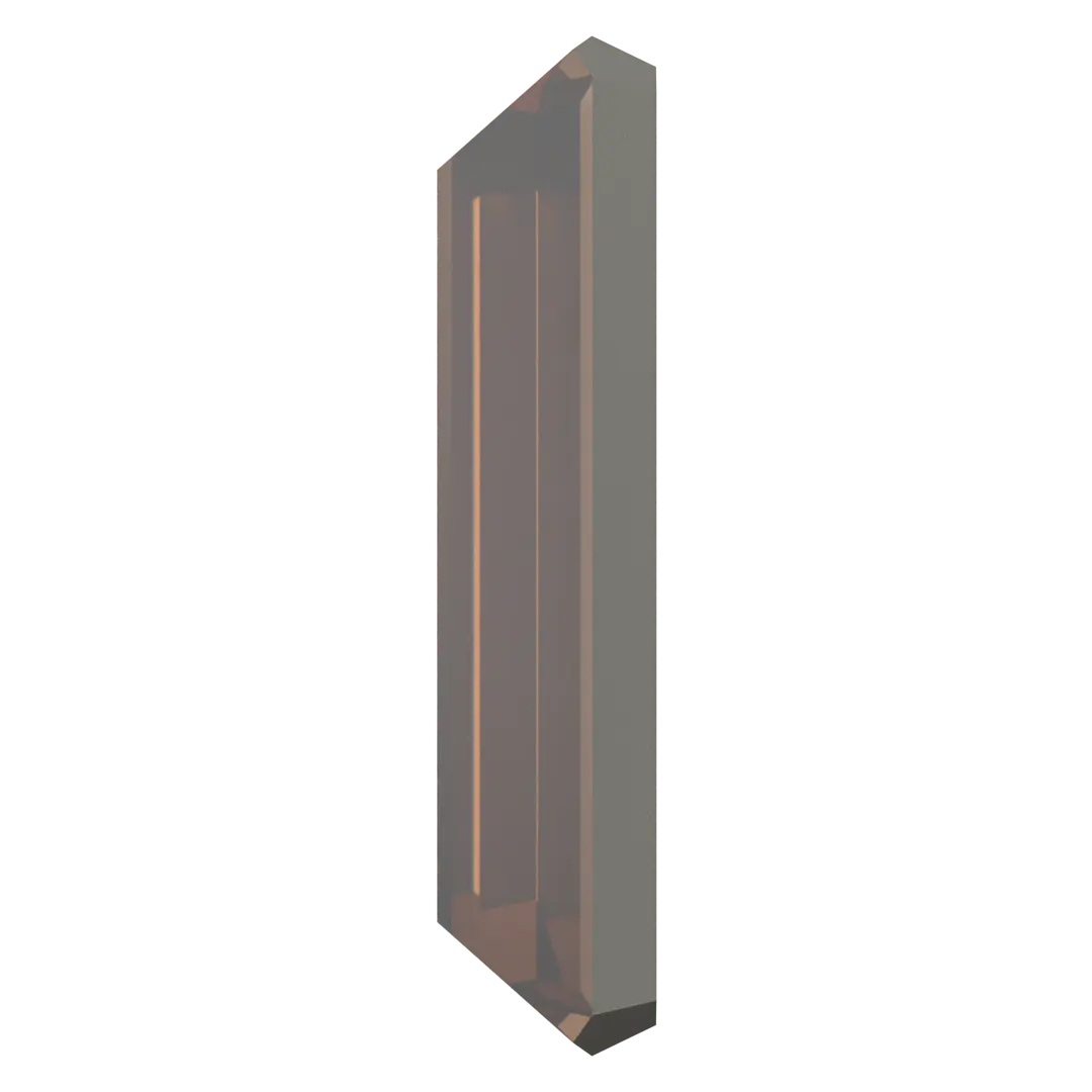 Serinity Flat Back Crystals Non Hotfix Baguette (2510) Light Smoked Topaz