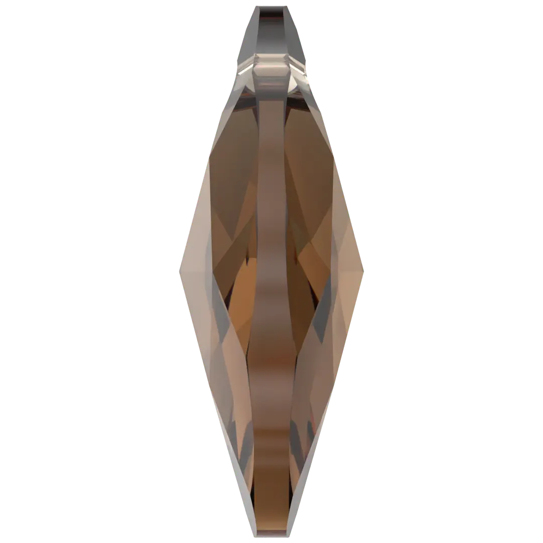 Serinity Pendants Peardrop (6106) Light Smoked Topaz