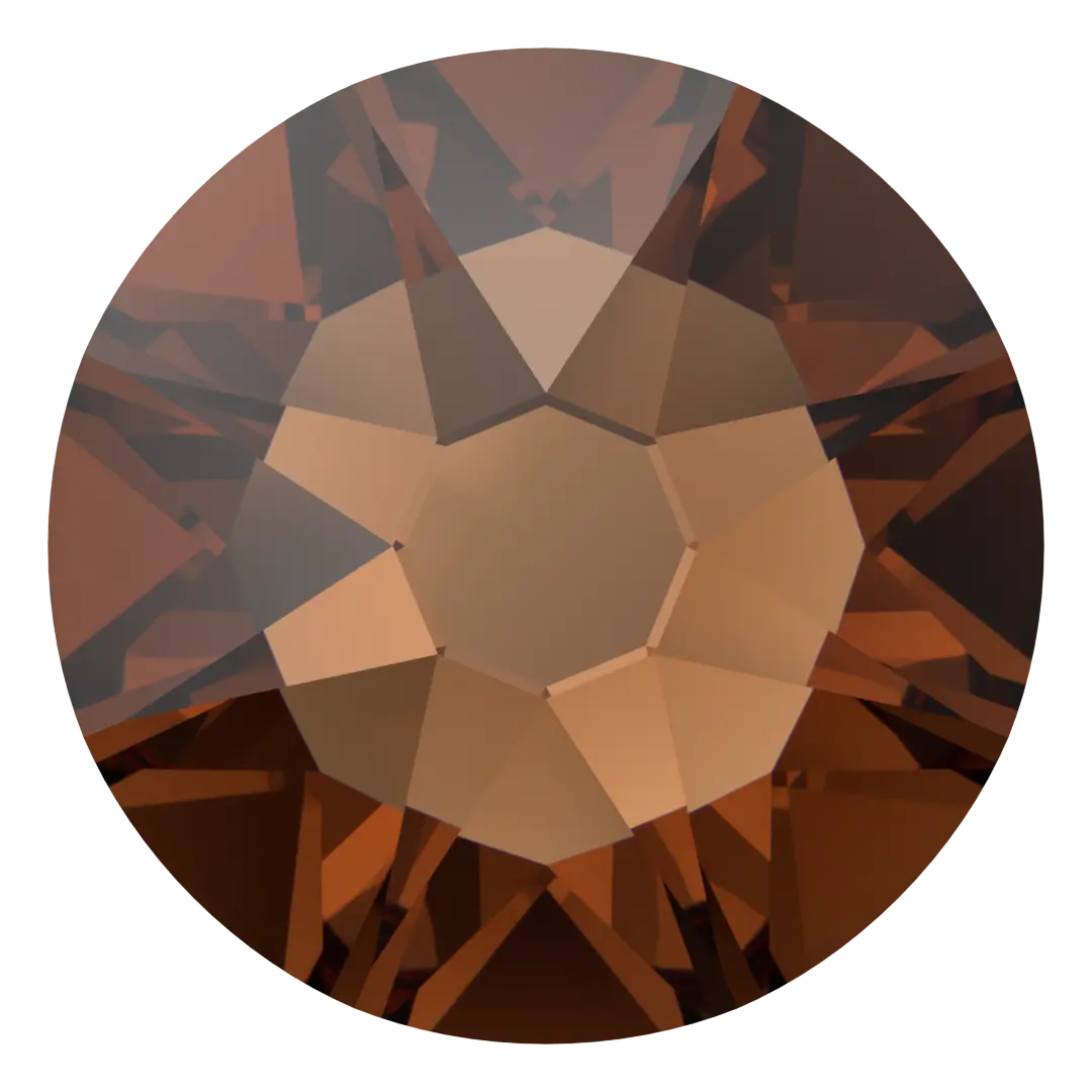 Serinity Flat Back Crystals Non Hotfix (2000, 2058 & 2088) Smoked Topaz