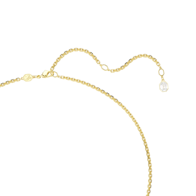 Swarovski Millenia Pendant Octagon Cut Caramel Gold-tone plated