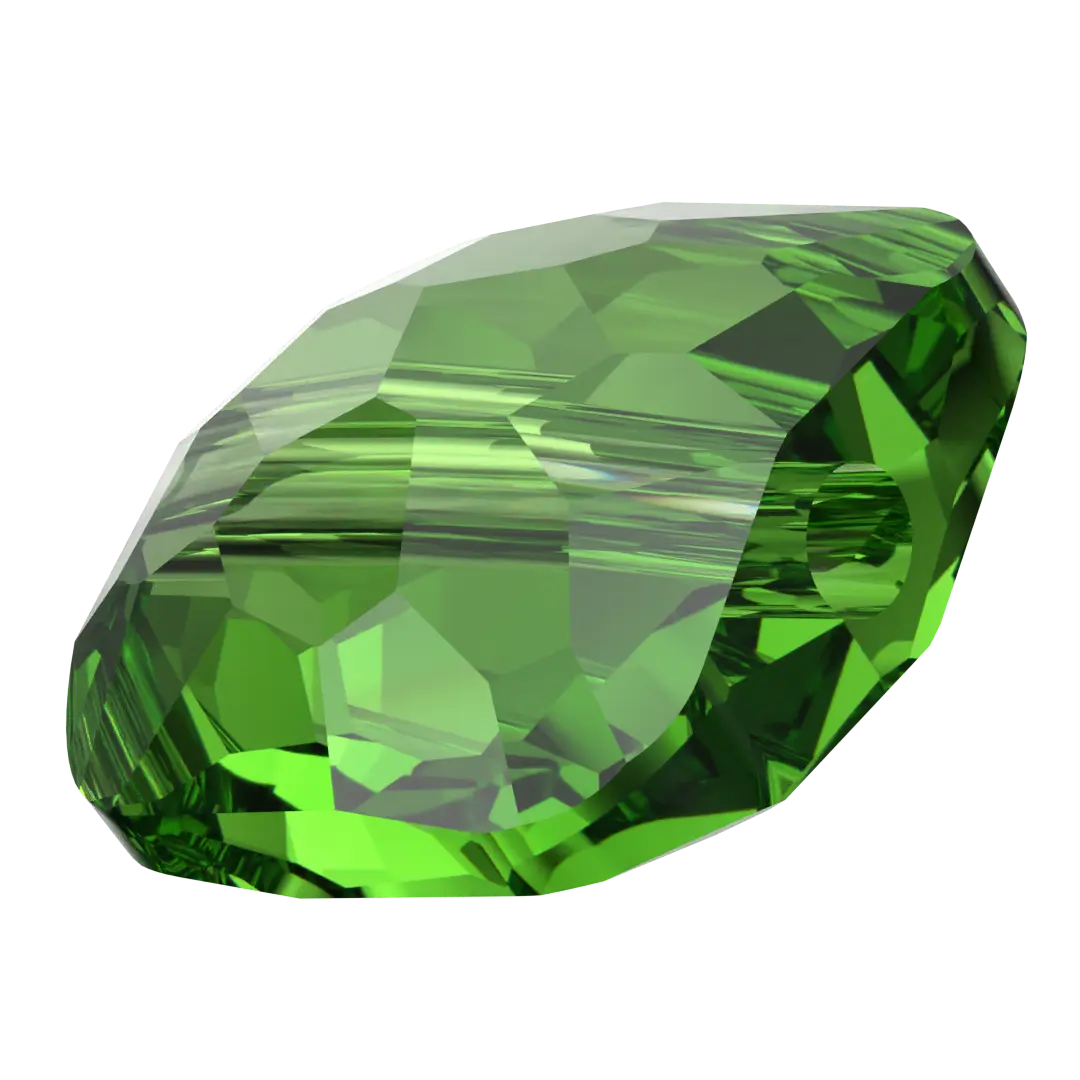 Serinity Crystal Beads Fantasy Square (5035) Fern Green