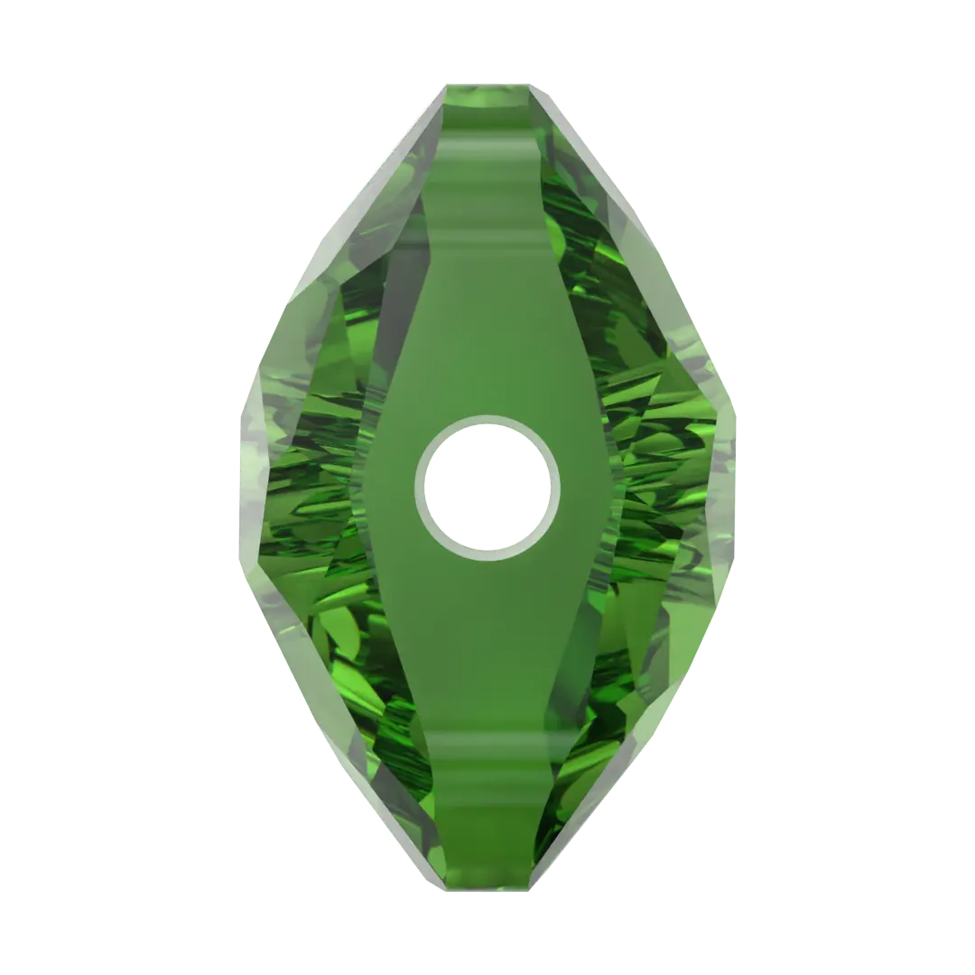 Serinity Crystal Beads Fantasy Square (5035) Fern Green