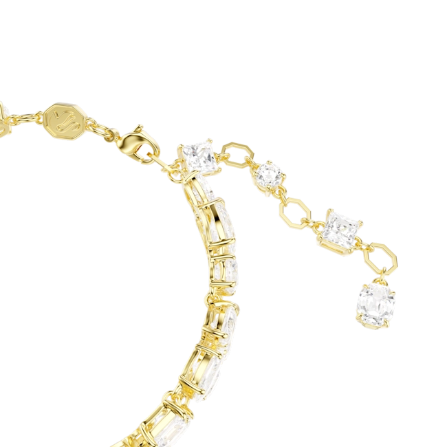 Swarovski Mesmera Bracelet Mixed Cuts White Gold-Tone Plated