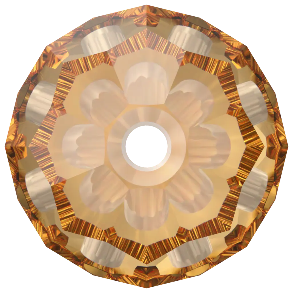 Serinity Crystal Beads Round (5000) Dark Orange