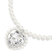 Ariana Grande x Swarovski Necklace Crystal Pearl Heart Cut White Rhodium Plated - Bluestreak Crystals