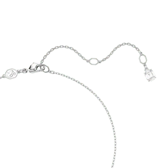 Ariana Grande x Swarovski Pendant Mixed Cuts Heart White Rhodium Plated - Bluestreak Crystals