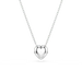 Ariana Grande x Swarovski Pendant Mixed Cuts Heart White Rhodium Plated - Bluestreak Crystals