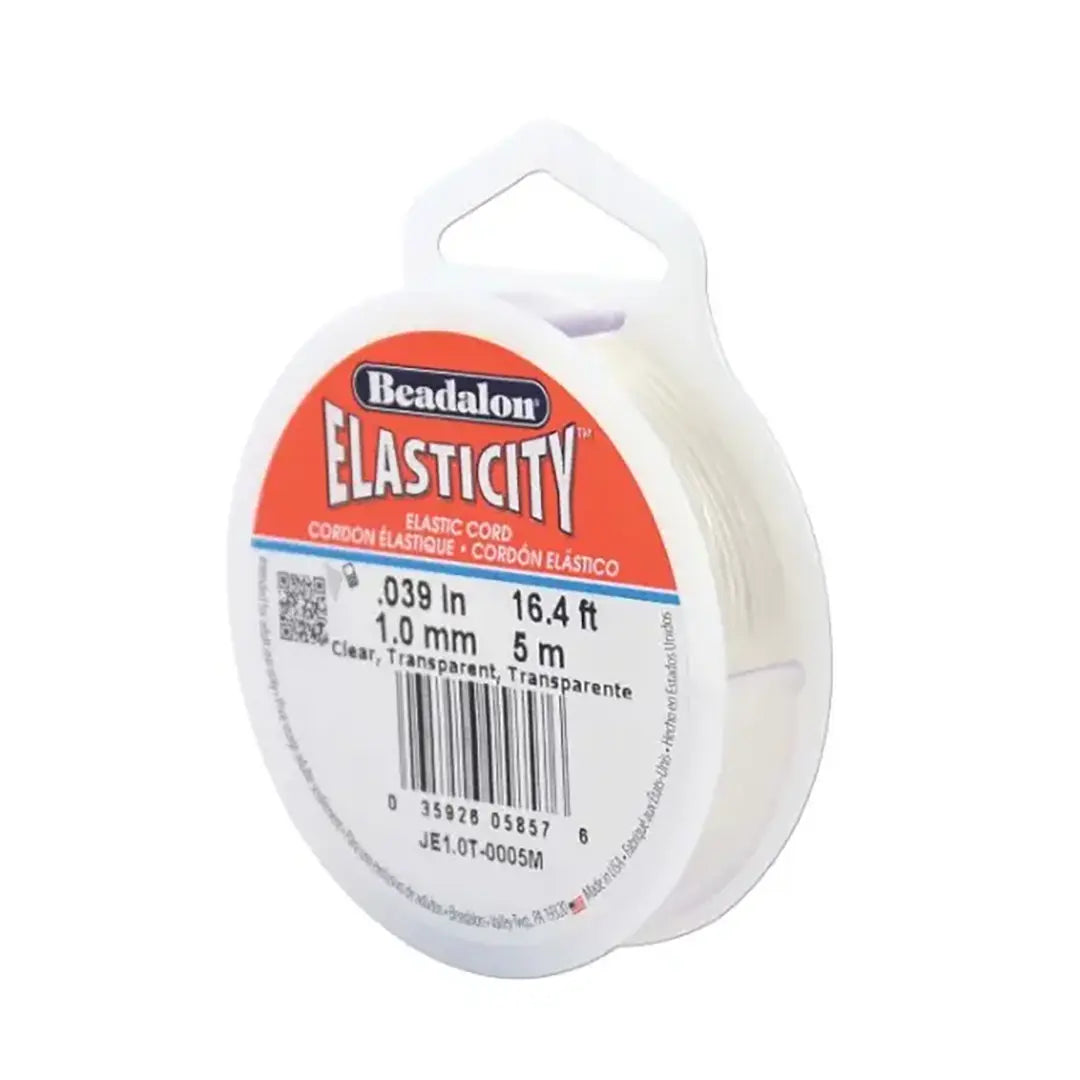 Beadalon Elasticity Thread Clear - Bluestreak Crystals