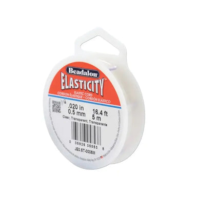 Beadalon Elasticity Thread Clear - Bluestreak Crystals