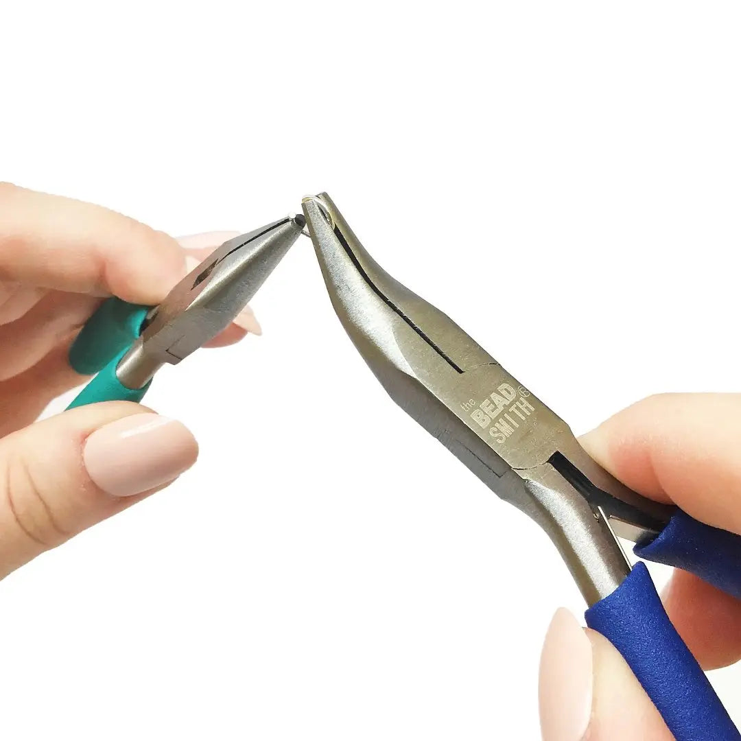 Bent Nose Pliers - Bluestreak Crystals