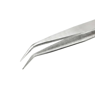 Bent Tweezers - Bluestreak Crystals