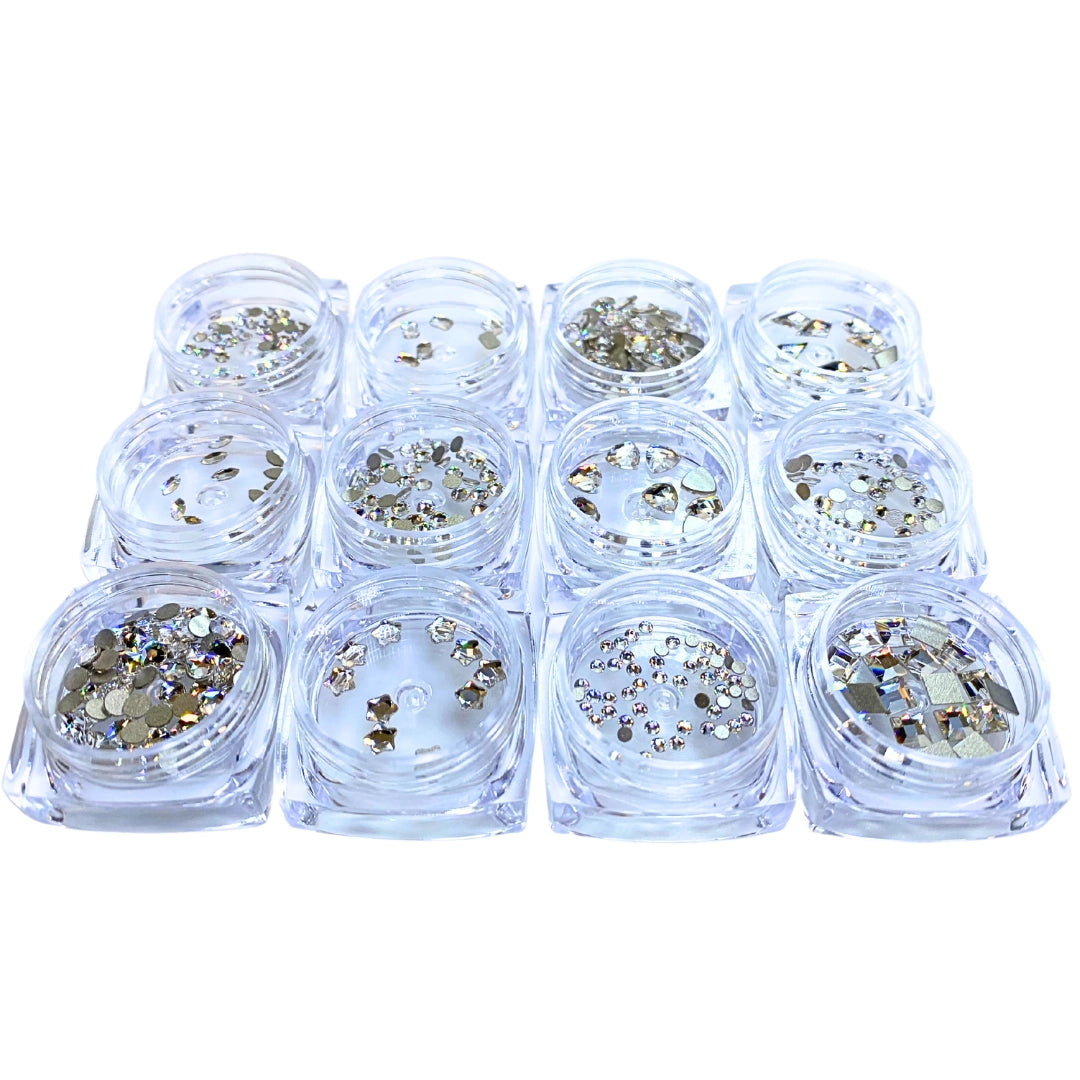 Serinity Flat Back Crystals Non Hotfix Supreme Mix Crystal