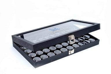 Display Case (Large) with Pots - Bluestreak Crystals