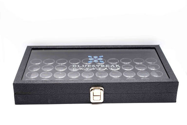 Display Case (Large) with Pots - Bluestreak Crystals